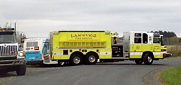 Lansing is first to respond after the airport fire department