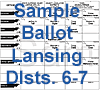 Lansing Ballot Dists 6-7