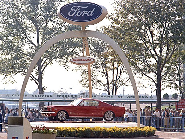 mustang 1964 NY Worlds Fair Mustang