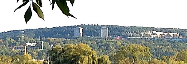ithaca college from lake 1